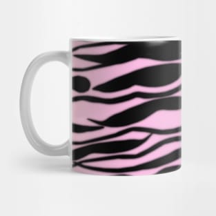 Tiger Skin Striped Pattern in Bubble Mug